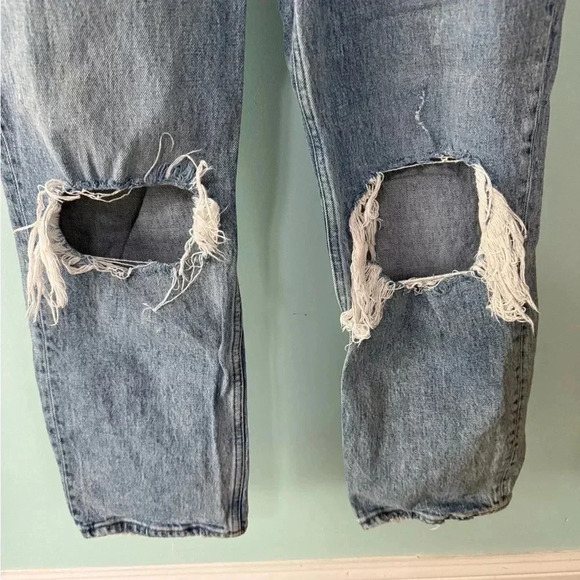 Abercrombie & Fitch curve love 90’s straight ultra high rise - Picture 5 of 5